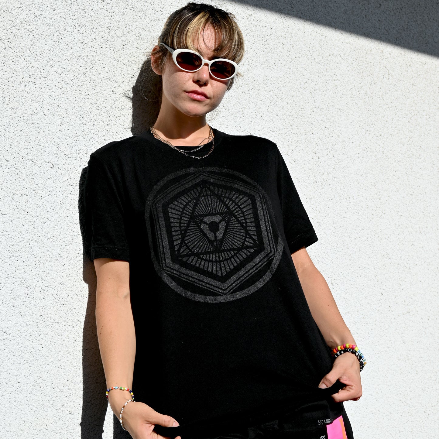 BLACK ON BLACK ICON TEE