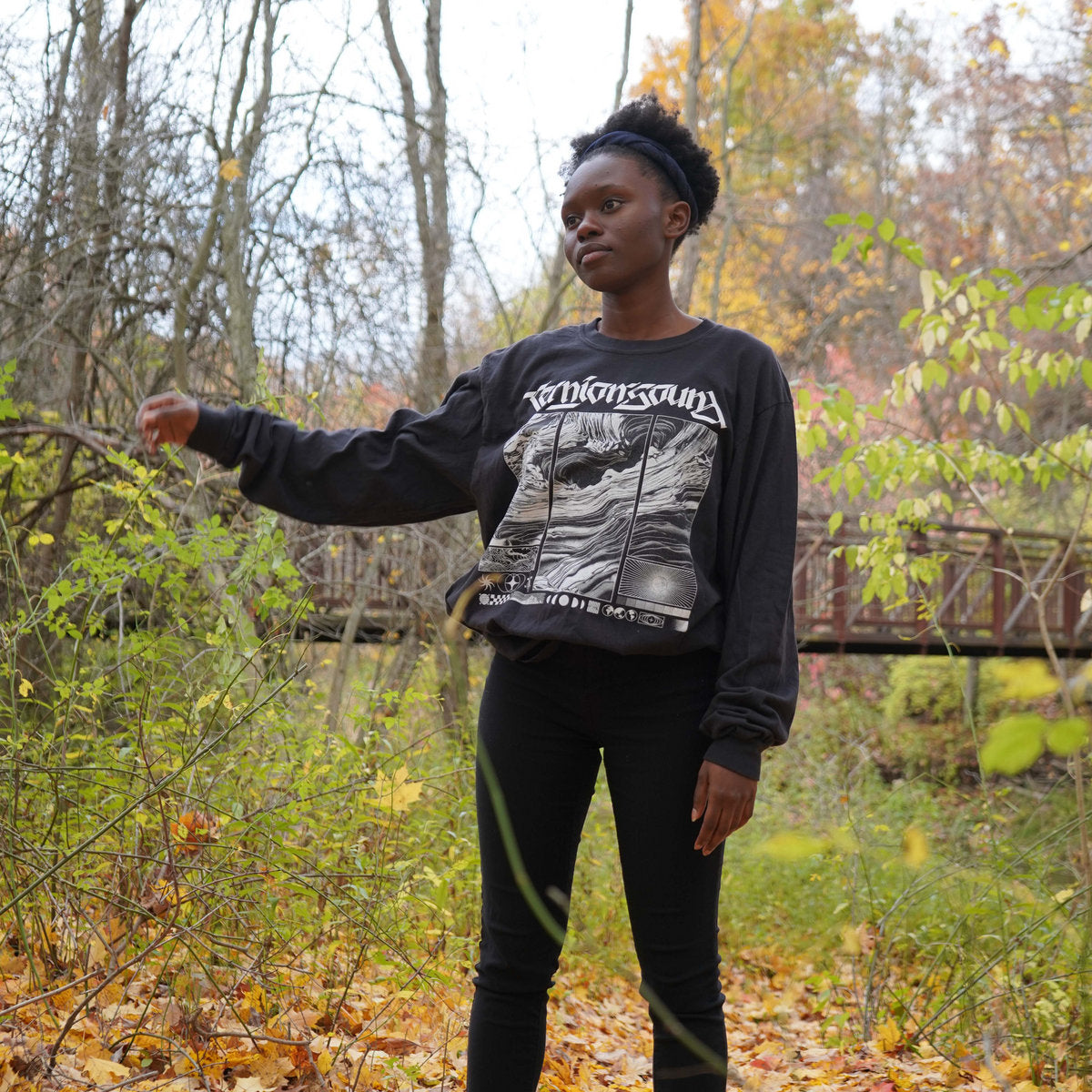 ROOTSTOCK LONG SLEEVE TEE (BLACK)