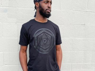 BLACK ON BLACK ICON TEE