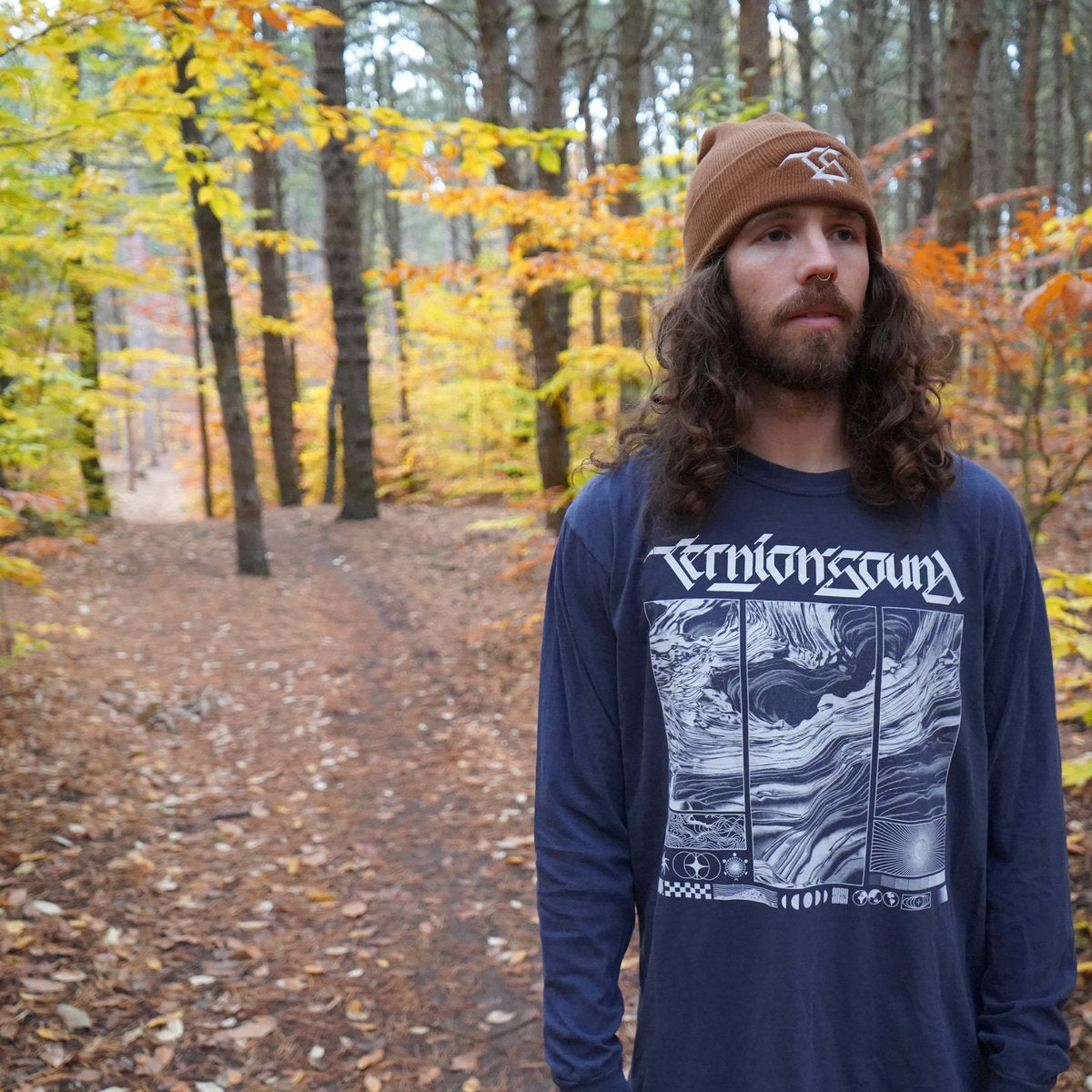 ROOTSTOCK LONG SLEEVE TEE (NAVY)